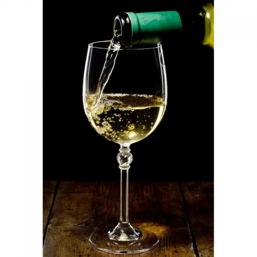 By Kohler  White Wine Pouring Into Glass 80x120x2cm (110950)