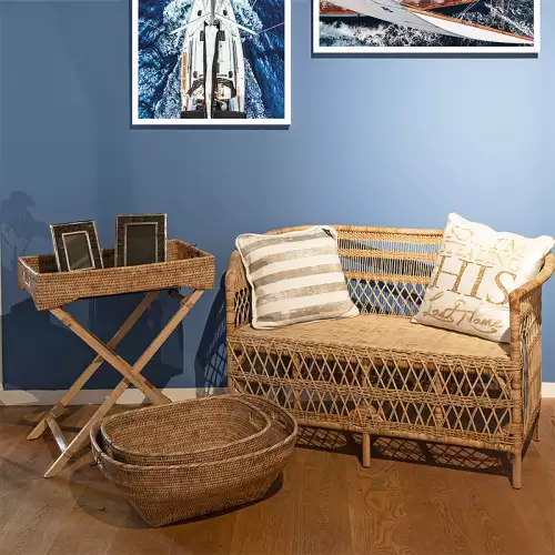 By Kohler  Nested Village baskets Set Kathmandu 65x50x25cm & 50x45x25cm (115168)