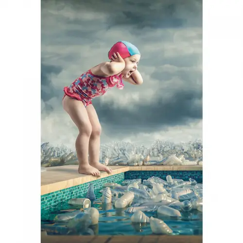 By Kohler  Where is my pool? + changing frame 120x180x2,5cm (114148)